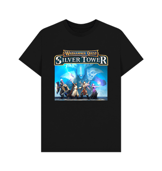 Black Warhammer Quest: Silver Tower T Shirt