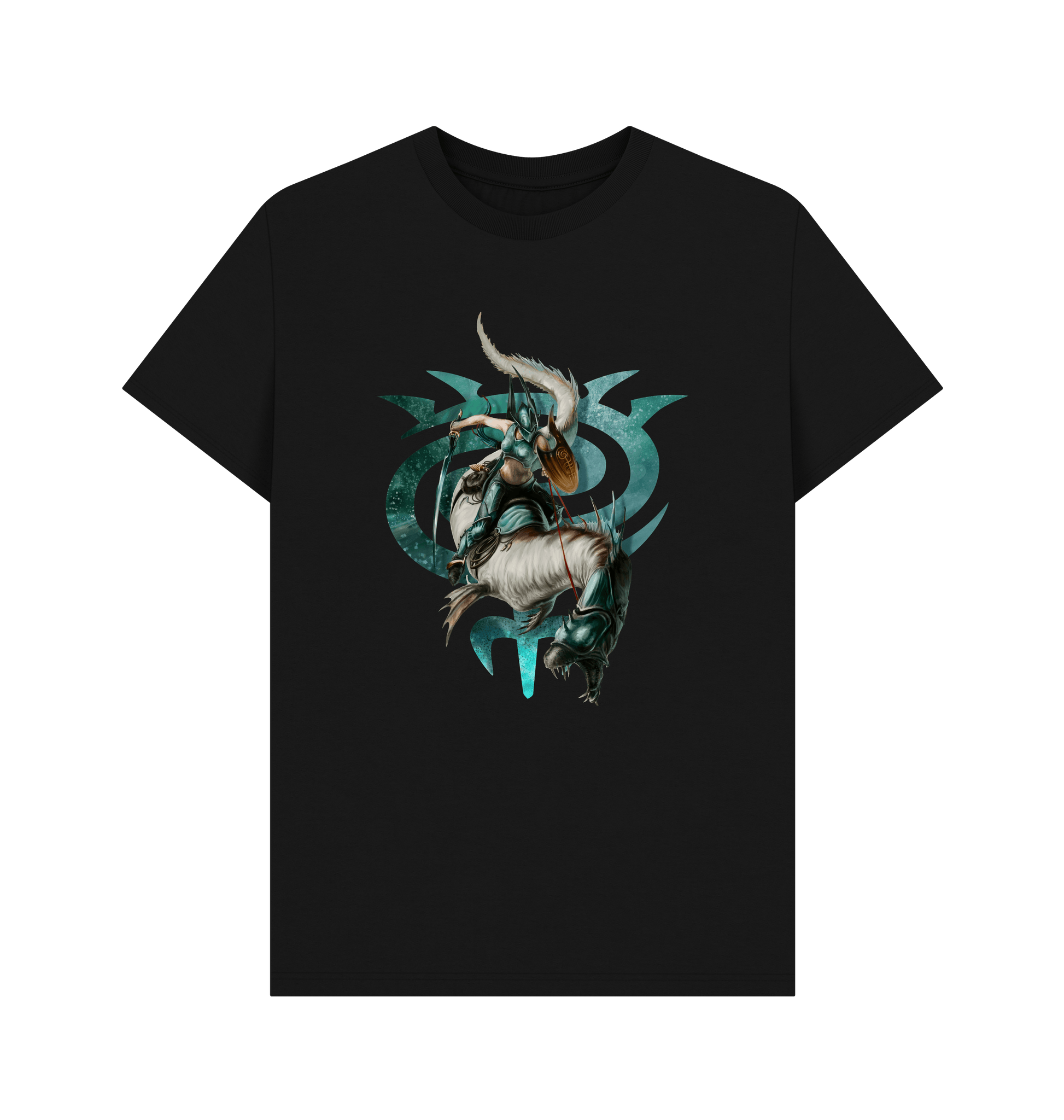Black Idoneth Deepkin Akhelian Ishlaen Guard T Shirt