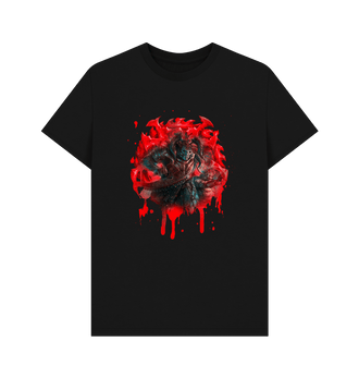 Black Necromunda Corpse Grinders Blood T Shirt