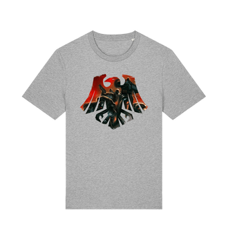 Heather Grey Printed T-shirt