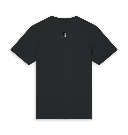 Black Printed T-shirt Back