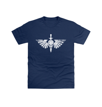 Navy Space Marines Battleworn Insignia T Shirt