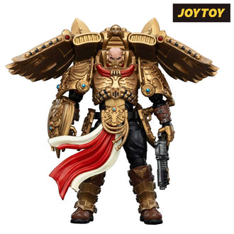 JoyToy Warhammer The Horus Heresy Action Figure - Legio Custodes, Custodian Venatari Squad, Venatari with Kenetic Destroyer 2 (1/18 Scale) Preorder