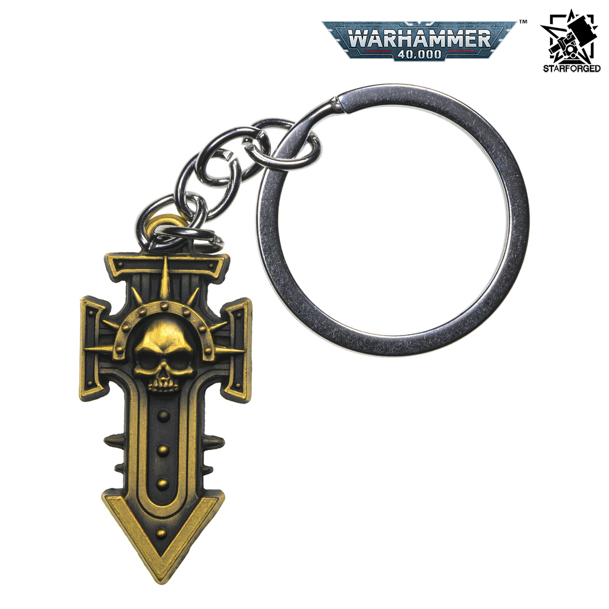 Starforged Warhammer 40,000 Indomitus Crusade Keyring