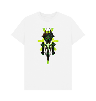 White Necrons Silent King Icon Design White T Shirt