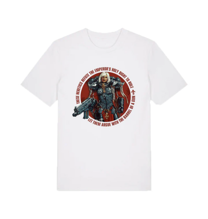 Adepta Sororitas Amalia Novena White T Shirt