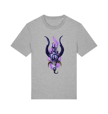 Heather Grey Printed T-shirt