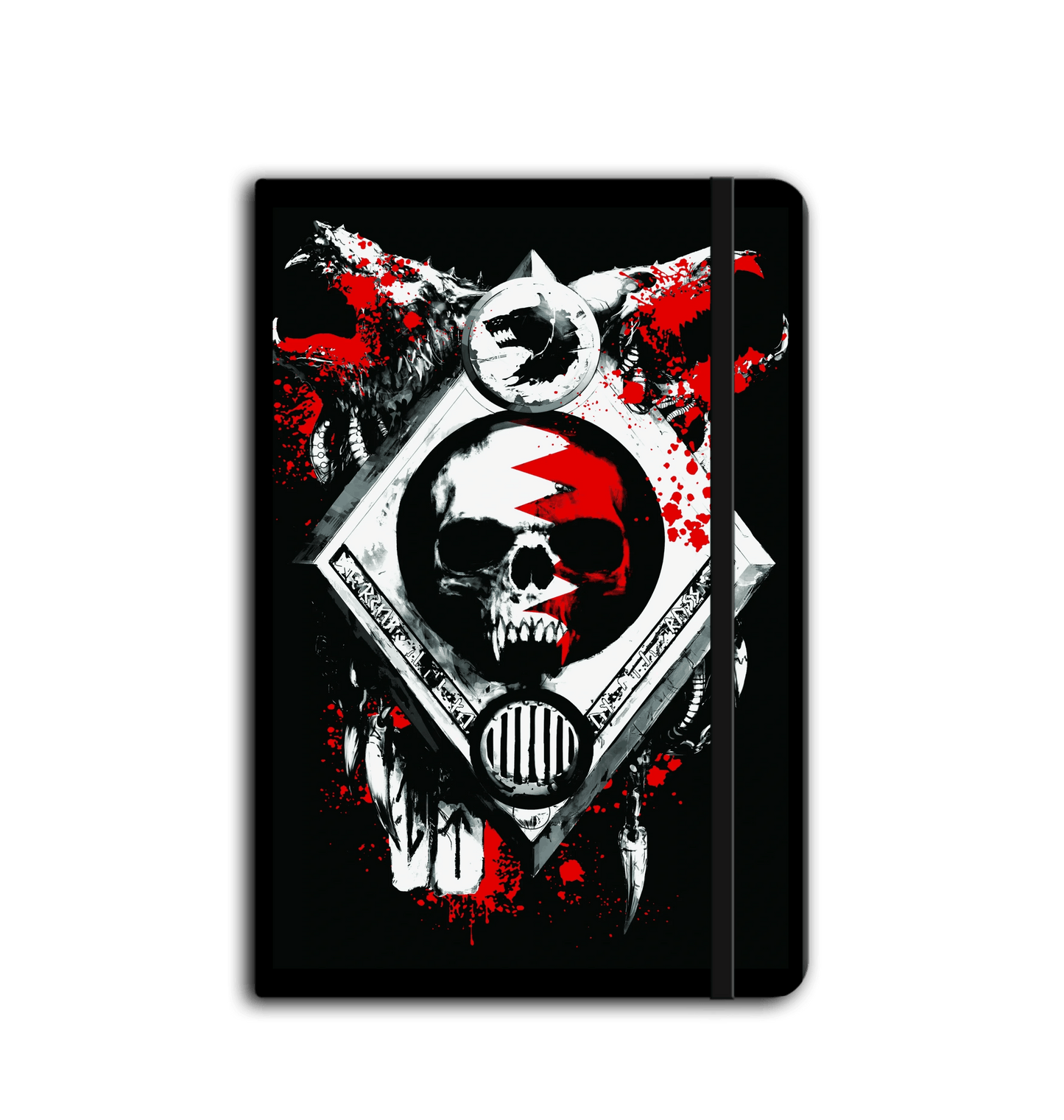 Black Notebook Front