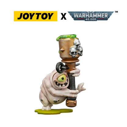 JoyToy Warhammer 40,000 Action Figure - Death Guard, Foul Blightspawn with Plague Sprayer (1/18 Scale) Preorder