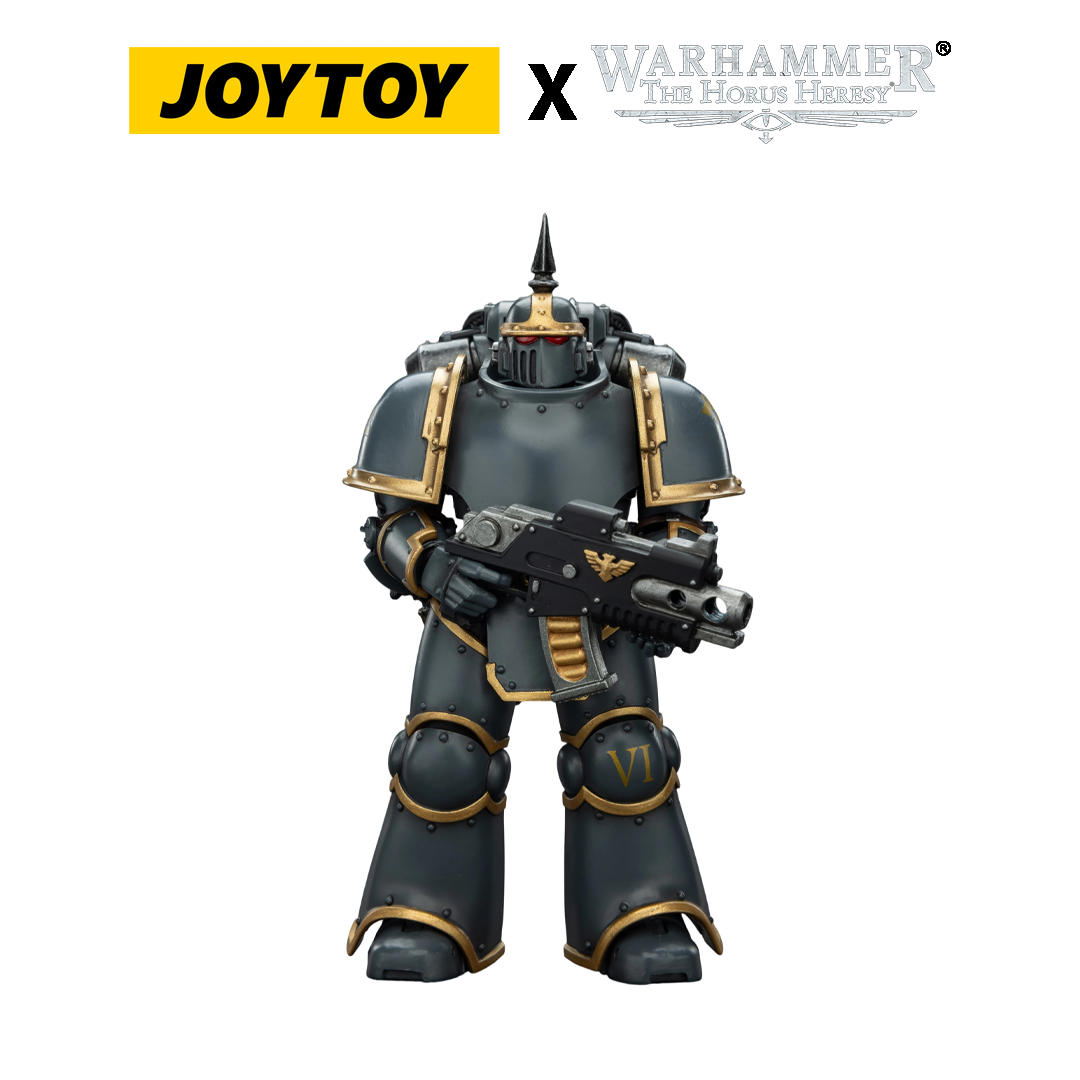 JoyToy Warhammer The Horus Heresy Action Figure - Space Wolves, MKIII Legionary (1/18 Scale) Preorder