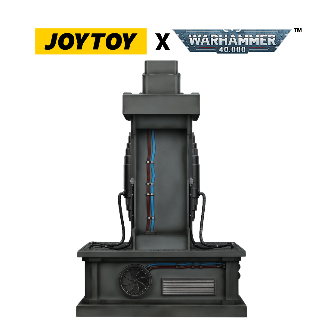 JoyToy Warhammer 40,000: Ultramarines Captain Mk X Helmet and Display Stand (1/1 Scale) Preorder