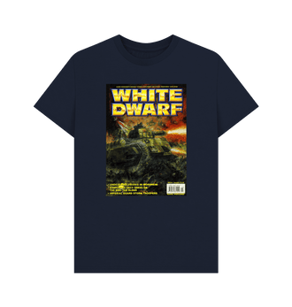 Navy Blue White Dwarf Issue 241 T Shirt