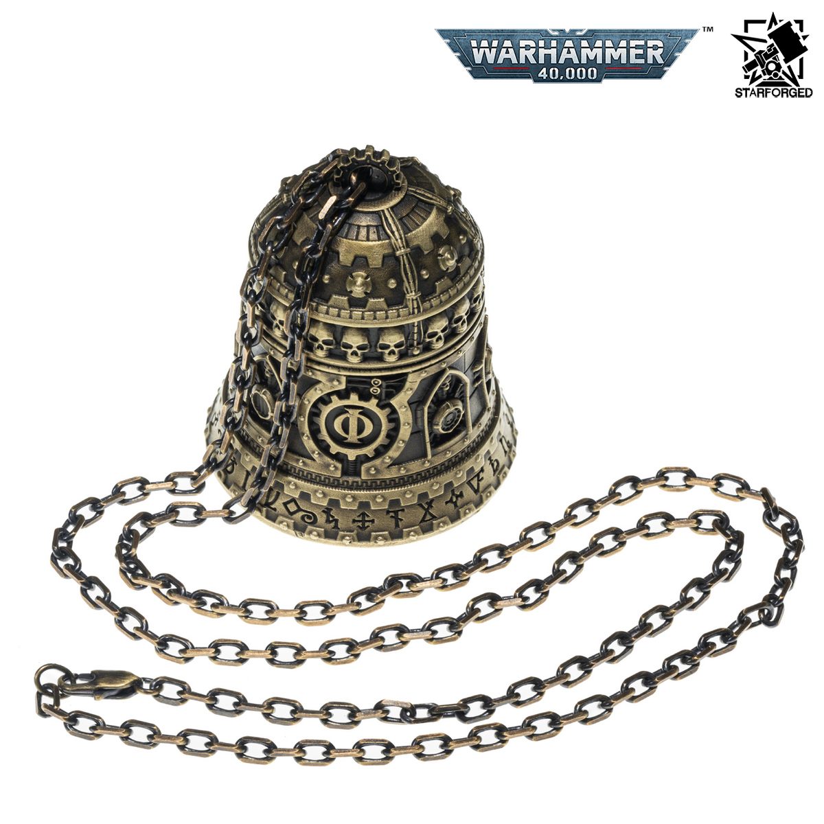 Starforged Warhammer 40,000 Domination Bell of Ominissah Copper Pendant