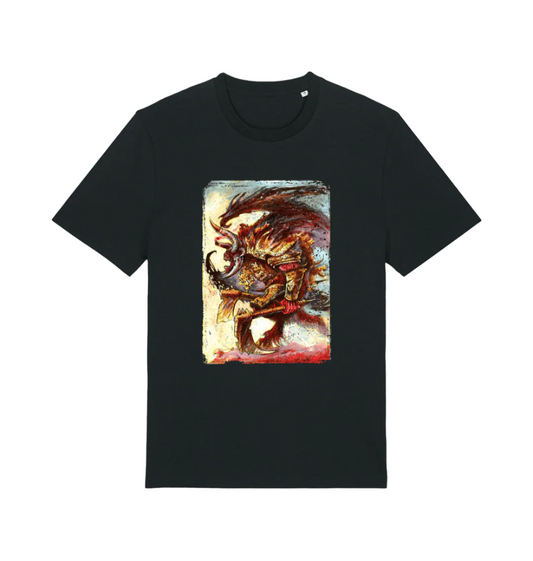 Black Printed T-shirt
