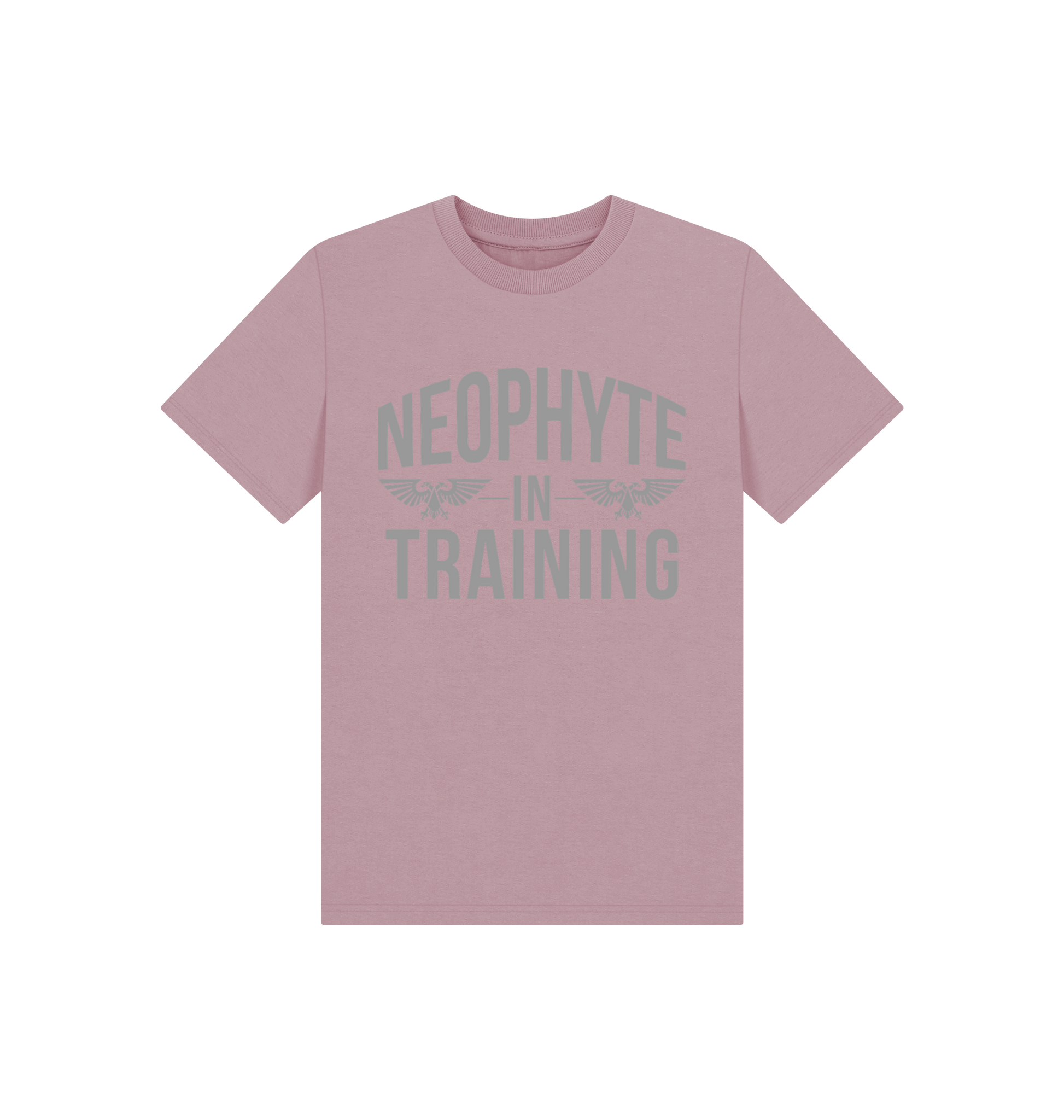 Mauve Neophyte In Training Kids T Shirt