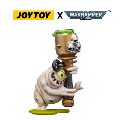 JoyToy Warhammer 40,000 Action Figure - Death Guard, Foul Blightspawn with Plague Sprayer (1/18 Scale) Preorder