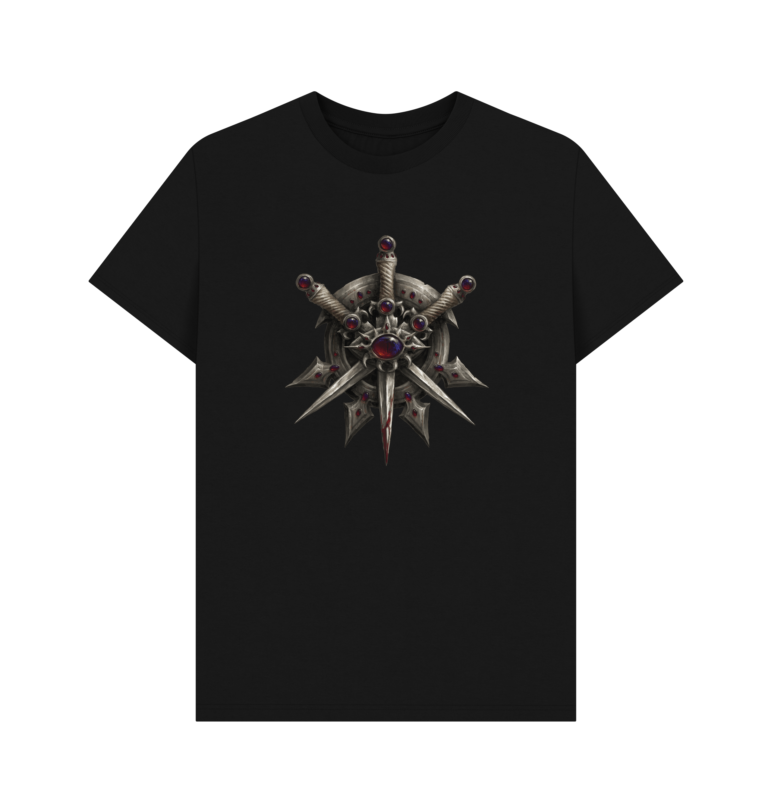 Black Necromunda Escher T Shirt