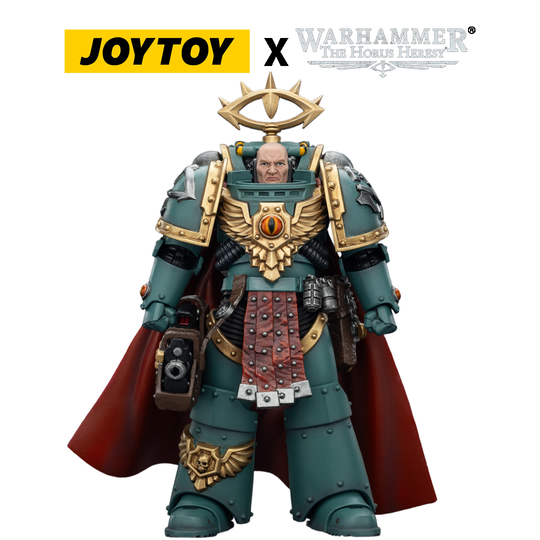 JOYTOY Warhammer The Horus Heresy Action Figure - Sons of Horus, Tybalt Marr, Captain of the 18th Company (1/18 Scale) Preorder