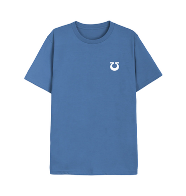 Bright Blue Printed T-shirt
