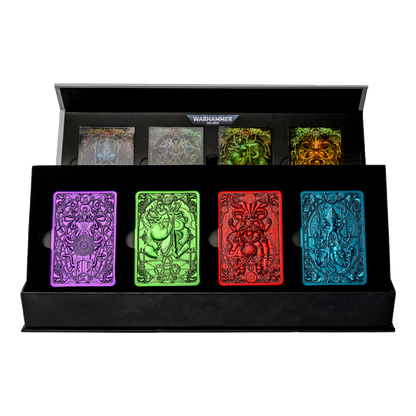 Warhammer 40,000: Imperial Tarot Ingot - Gods (4 Pack)