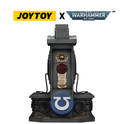 JoyToy Warhammer 40,000: Ultramarines Captain Mk X Helmet and Display Stand (1/1 Scale) Preorder
