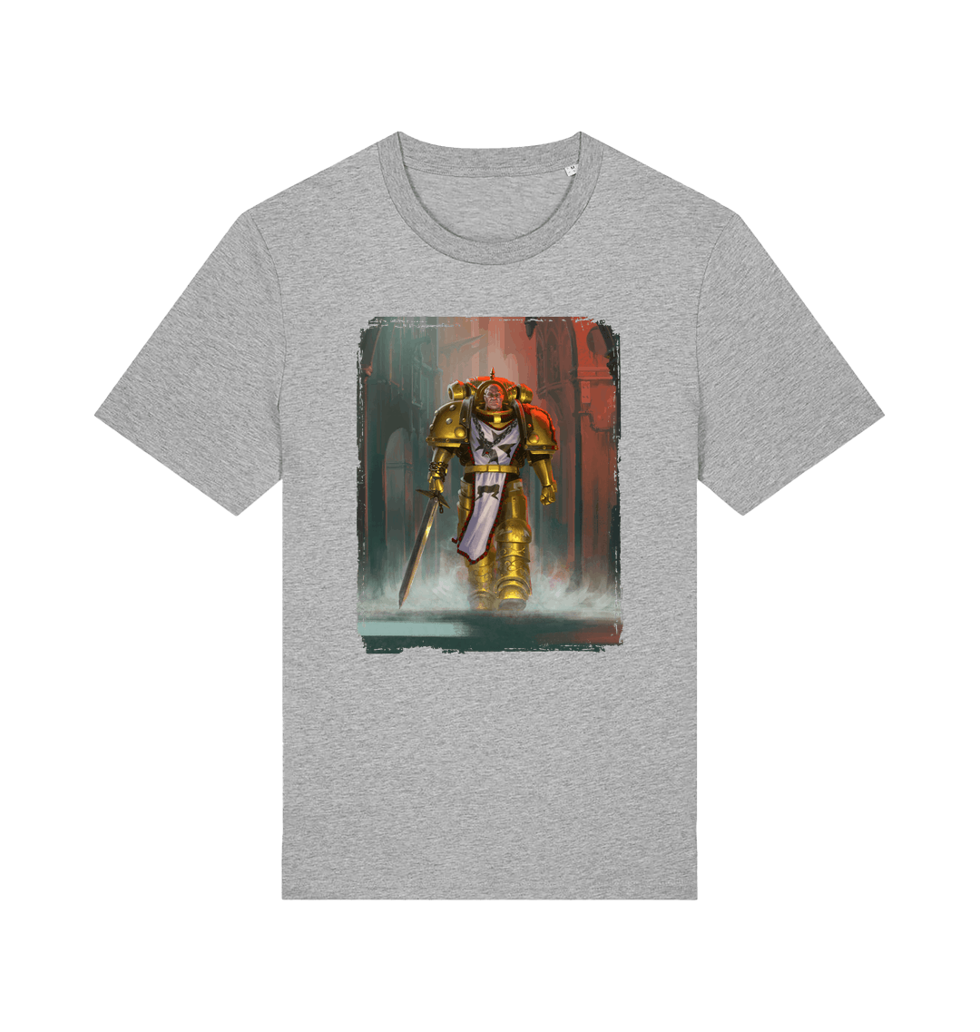 Heather Grey Printed T-shirt