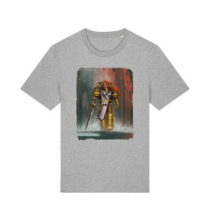 Heather Grey Printed T-shirt Front