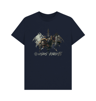 Navy Blue Chaos Knights Desecrator T-Shirt