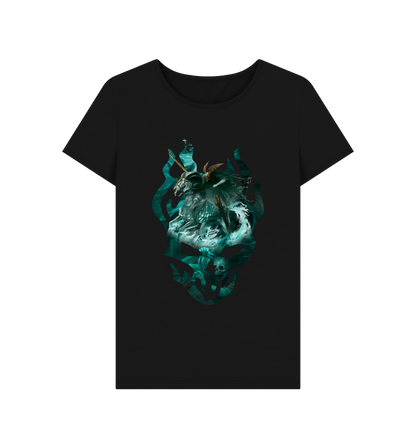 Black Nighthaunt Knight of Shrouds Fitted T Shirt