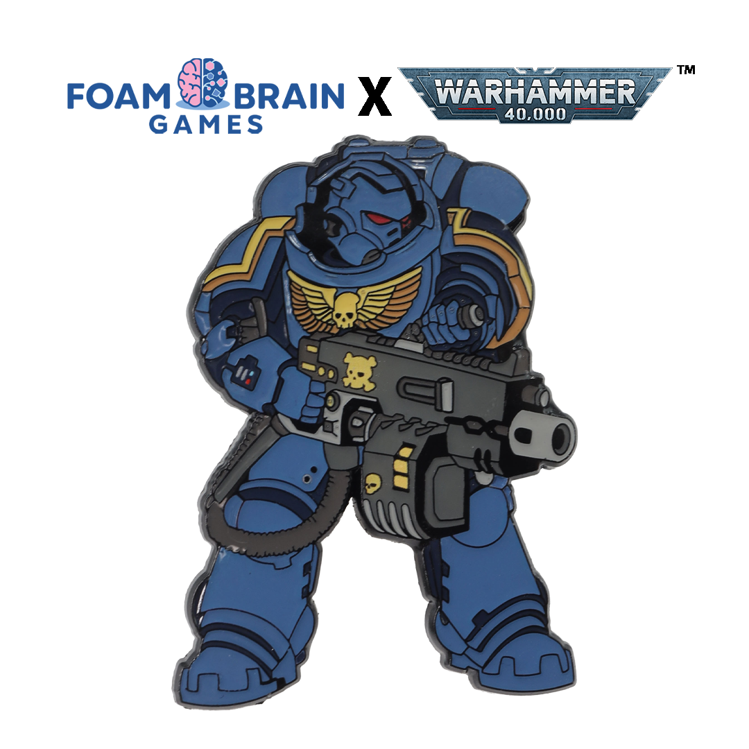 Warhammer 40,000 Mystery Loot: Ultramarines vs. Tyranids Enamel Pin USA