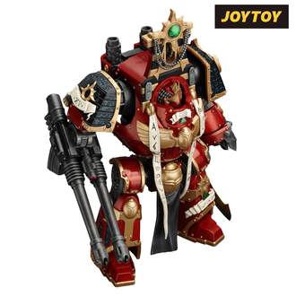 JoyToy Warhammer The Horus Heresy Action Figure - Thousand Sons Contemptor-Osiron Dreadnought with Gravis Force Blade and Gravis Autocannon (1/18 Scale) Preorder