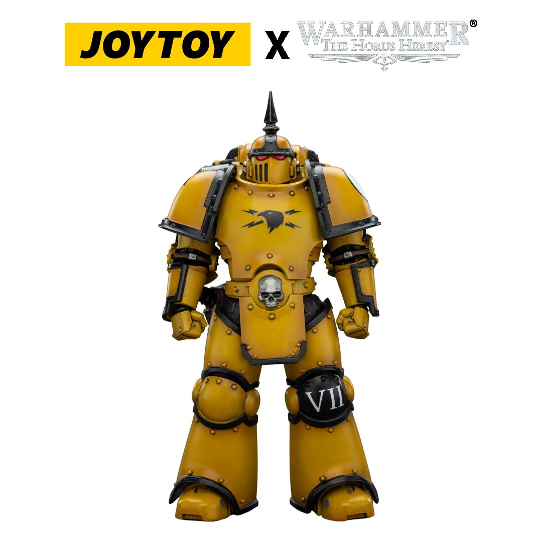 JoyToy Warhammer The Horus Heresy Action Figure - Imperial Fists, MKIII Legionary (1/18 Scale) Preorder