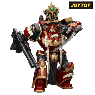 JoyToy Warhammer The Horus Heresy Action Figure - Thousand Sons Contemptor-Osiron Dreadnought with Gravis Force Blade and Gravis Autocannon (1/18 Scale) Preorder