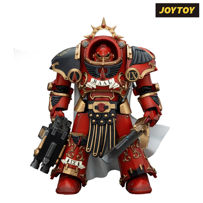 JoyToy Warhammer The Horus Heresy Action Figure - Blood Angels, Legion Praetor with Tartaros Terminator Armour (1/18 Scale)