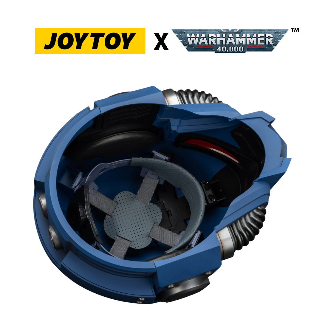 JoyToy Warhammer 40,000: Ultramarines Captain Mk X Helmet (1/1 Scale) Preorder