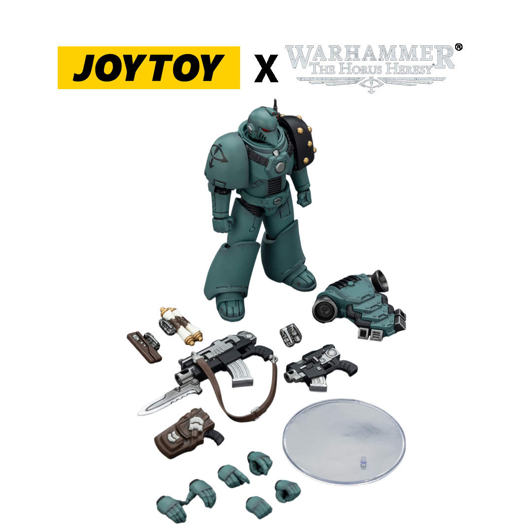 JoyToy Warhammer The Horus Heresy Action Figure - Sons of Horus, MKVI Legionary (1/18 Scale)
