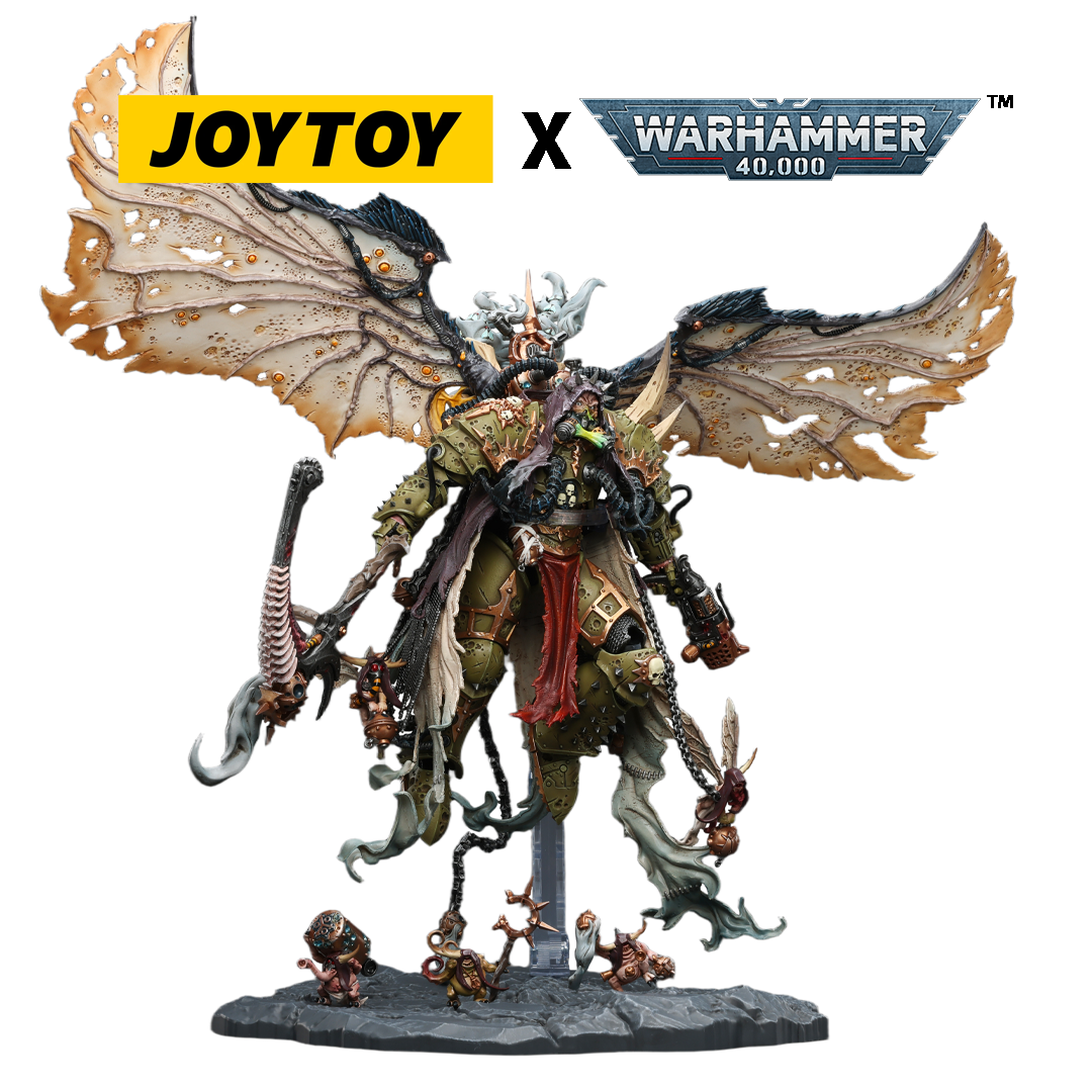 JoyToy Warhammer 40,000 Action Figure -  Mortarion, Daemon Primarch of Nurgle (1/18 Scale) Preorder