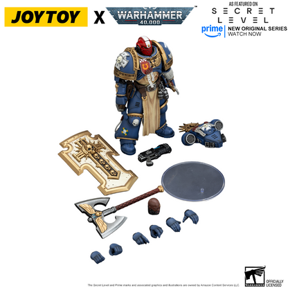 JoyToy Warhammer 40,000 Action Figure - Metaurus with Power Axe, Stormshield and Plasma Pistol (1/18 Scale) Preorder