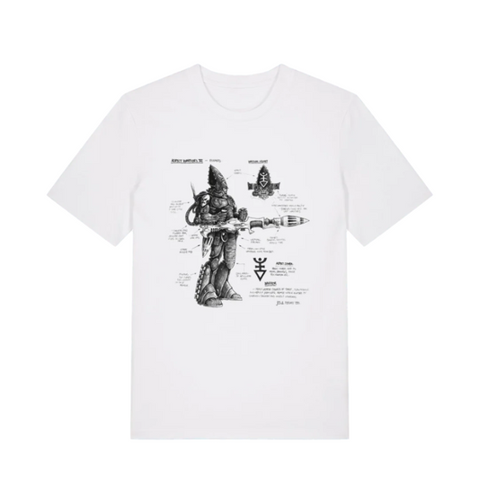 White Printed T-shirt