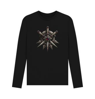 Black Necromunda Escher Long Sleeved T Shirt