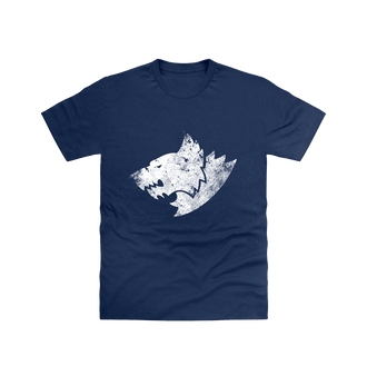 Navy Space Wolves Battleworn Insignia T Shirt