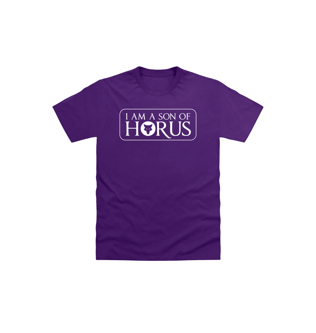 Purple Printed Kids T-Shirt