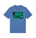 Bright Blue Printed T-shirt