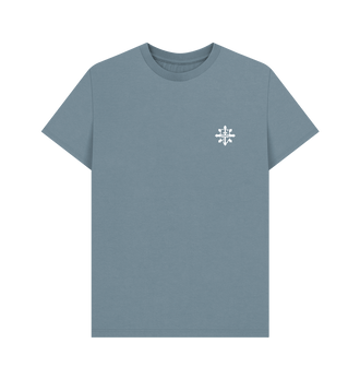 Stone Blue Chaos Knights Insignia T Shirt