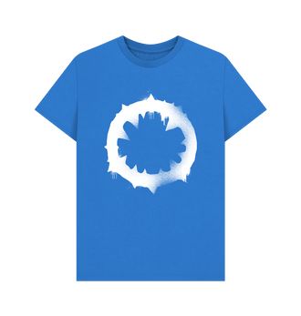 Bright Blue Ogor Mawtribes Graffiti Insignia T Shirt