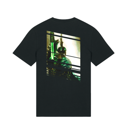 Black Printed T-shirt Back