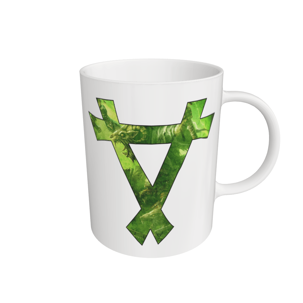 White Mug Front