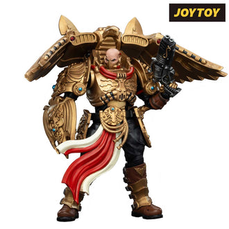 JoyToy Warhammer The Horus Heresy Action Figure - Legio Custodes, Custodian Venatari Squad, Venatari with Kenetic Destroyer 2 (1/18 Scale) Preorder