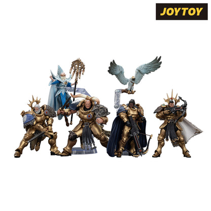 JoyToy Warhammer Age of Sigmar Action Figure - Stormcast Eternals, The Blacktalons Collection (1/18 Scale) & Exclusive T Shirt Preorder