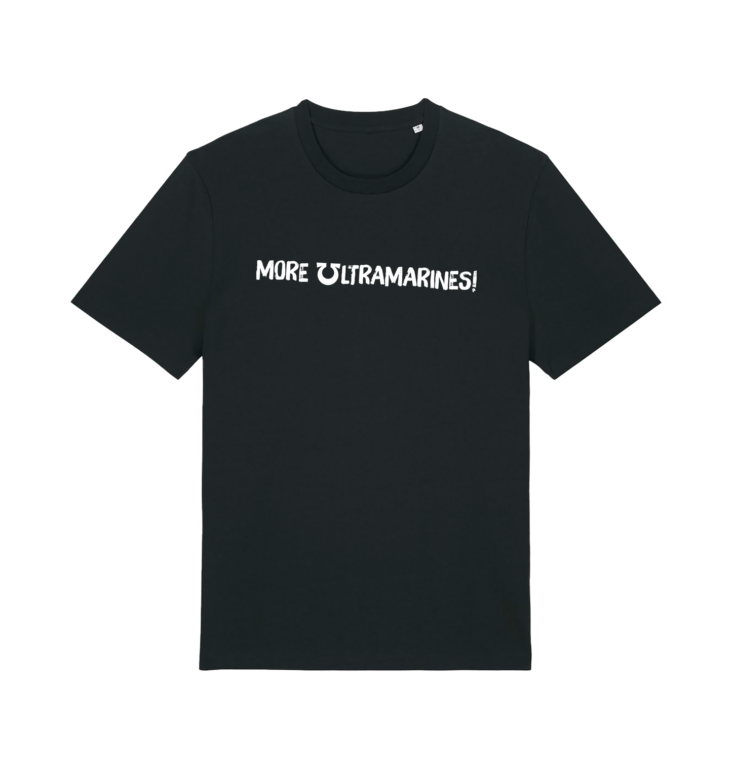 Black Printed T-shirt Front